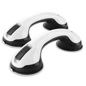 Shower Accessories - 2Pcs Safety Suction Cup Bath Grips for Tub Heavy Duty